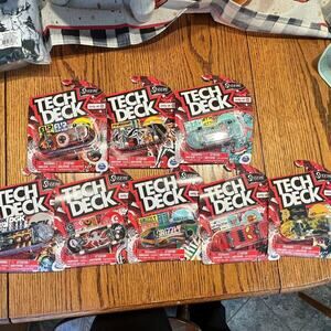 Lot of 8 Tech Deck Steele Series Target Exclusive Spin Master Skateboard *Read